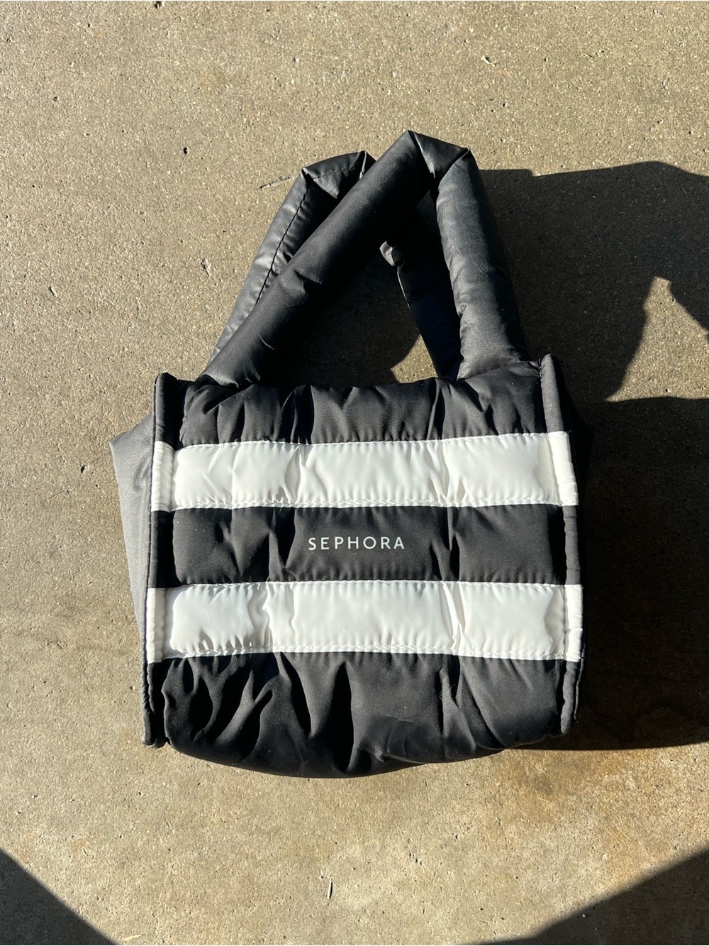 Sephora Puffy Mini Tote Bag Miniature Shopping Bag Limited 2025